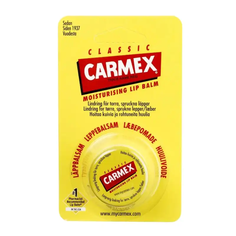 Carmex Classic Lip Balm Container